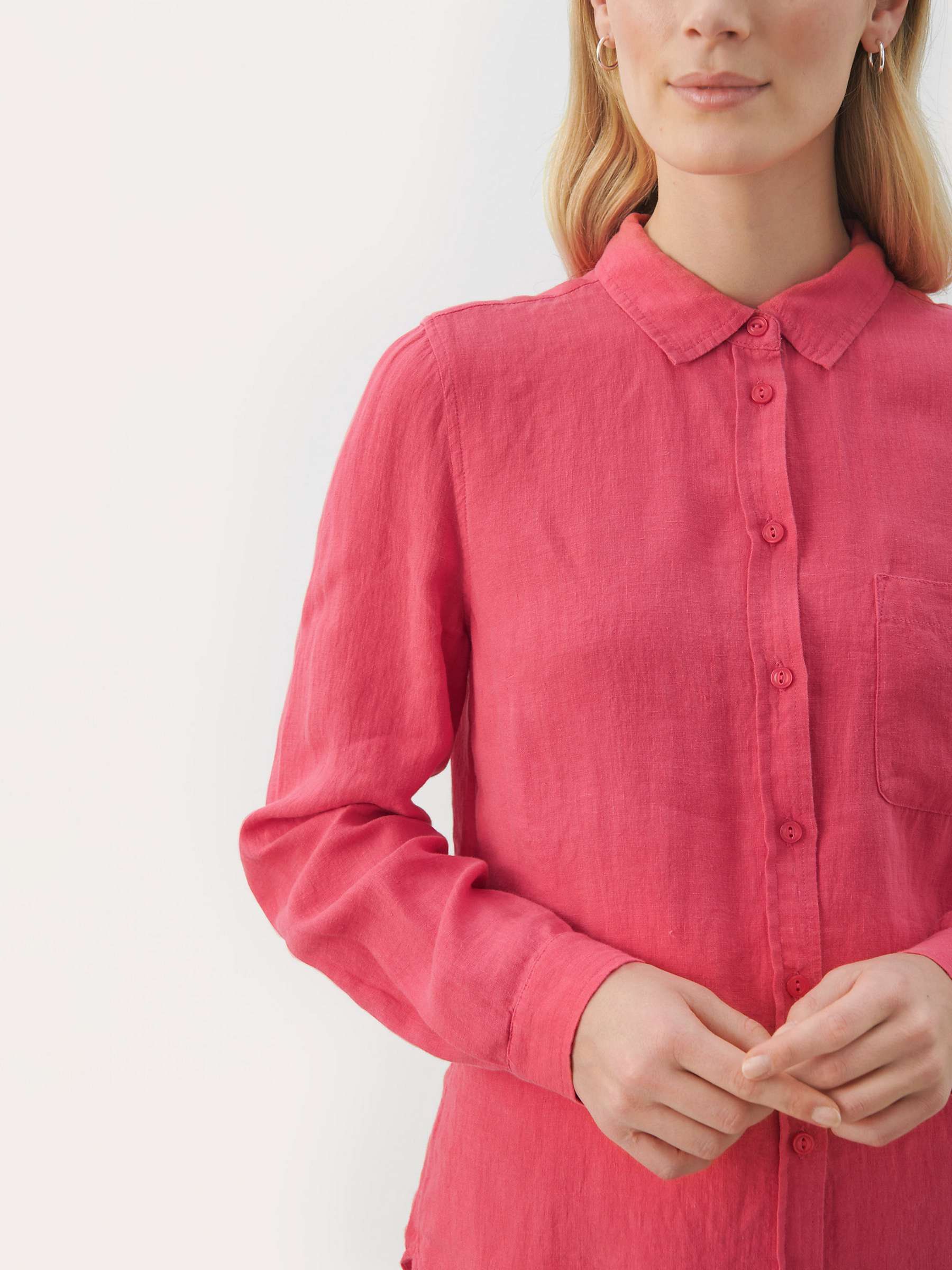 Buy Part Two Kivas Linen Regular Fit Long Sleeve Shirt Online at johnlewis.com