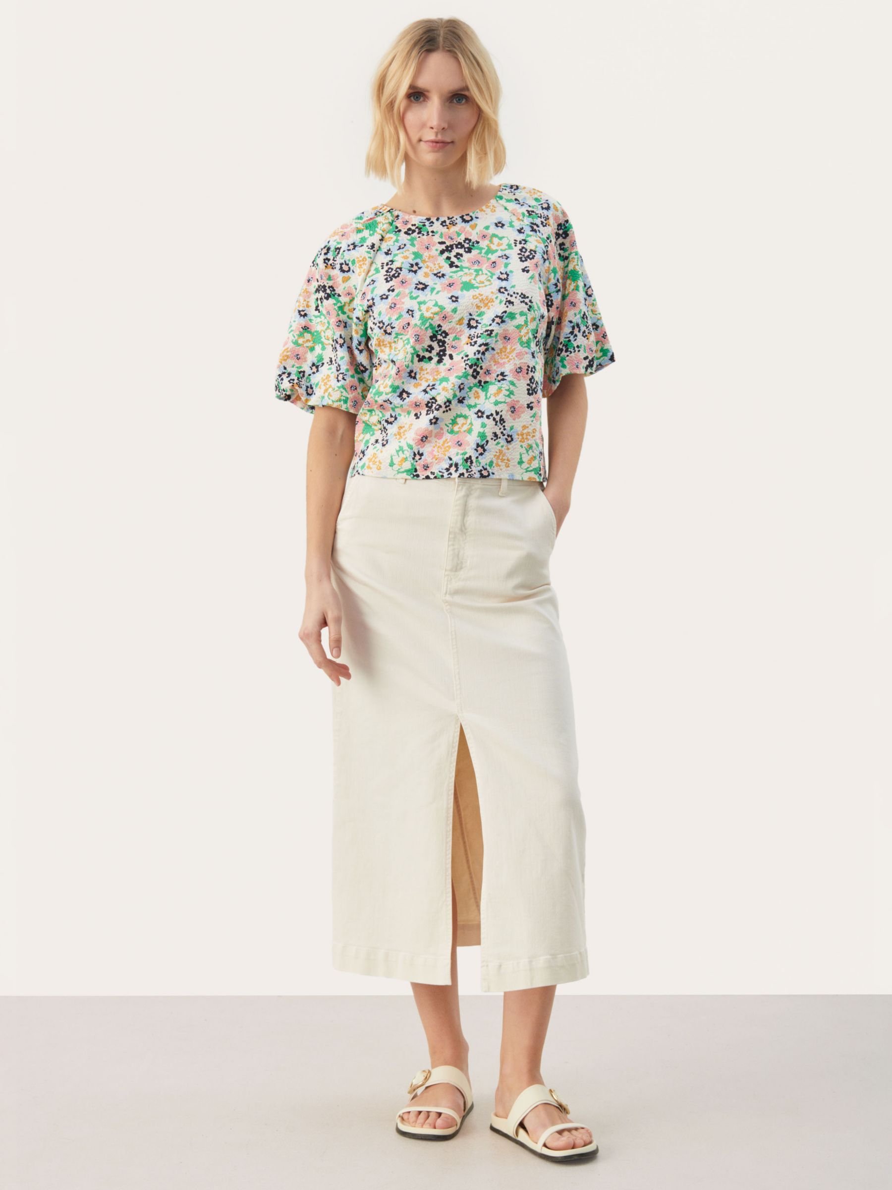 Buy Part Two Estermarine Blouse Online at johnlewis.com