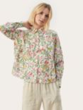 Part Two Elvera Ecovero Floral Long Sleeve Shirt, Multi