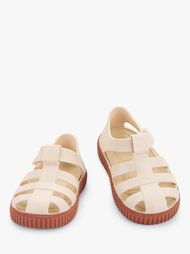 IGOR Nico Marfil Jelly Sandals, Off White/Terracota