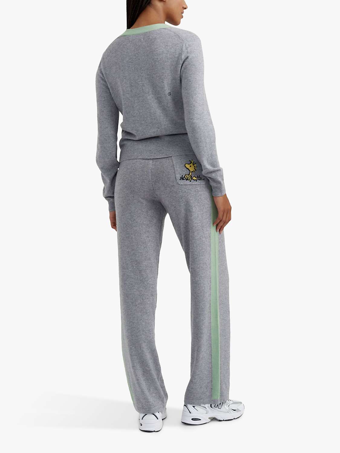 Buy Chinti & Parker Wool and Cashmere Blend Woodstock Wide Leg Trousers Online at johnlewis.com