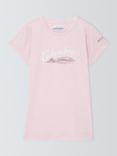 Columbia Kids' Mission Peak Omni-Wick™ T-Shirt, Light Pink