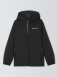 Columbia Kids' Dalby Springs Waterproof Omni-Tech™ Hooded Jacket, Black
