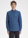 Fred Perry Oxford Long Sleeve Shirt, Midnight Blue, Midnight Blue