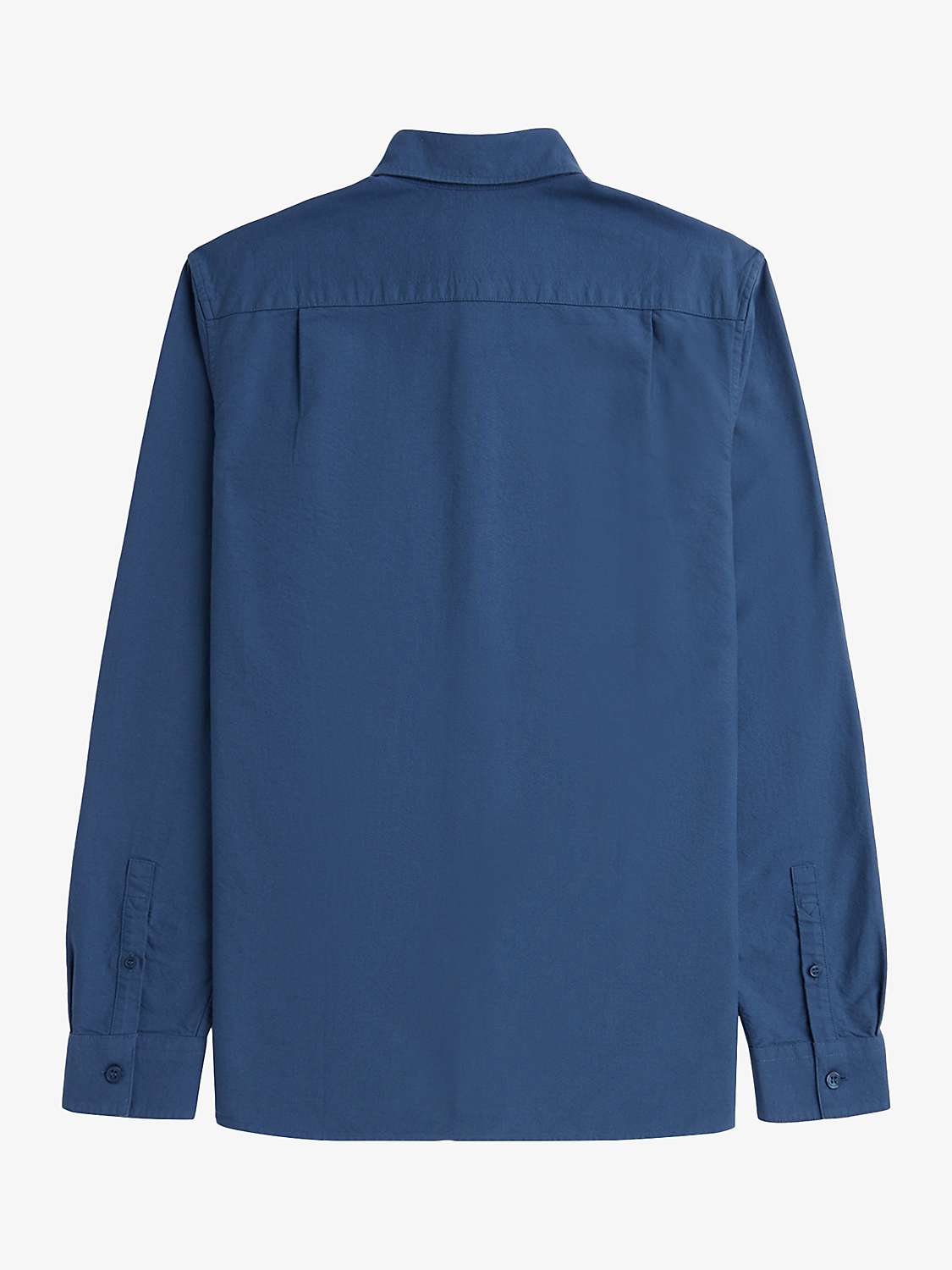 Buy Fred Perry Oxford Long Sleeve Shirt, Midnight Blue Online at johnlewis.com
