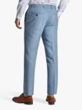 Ted Baker Hydra Linen Slim Fit Trousers, Blue