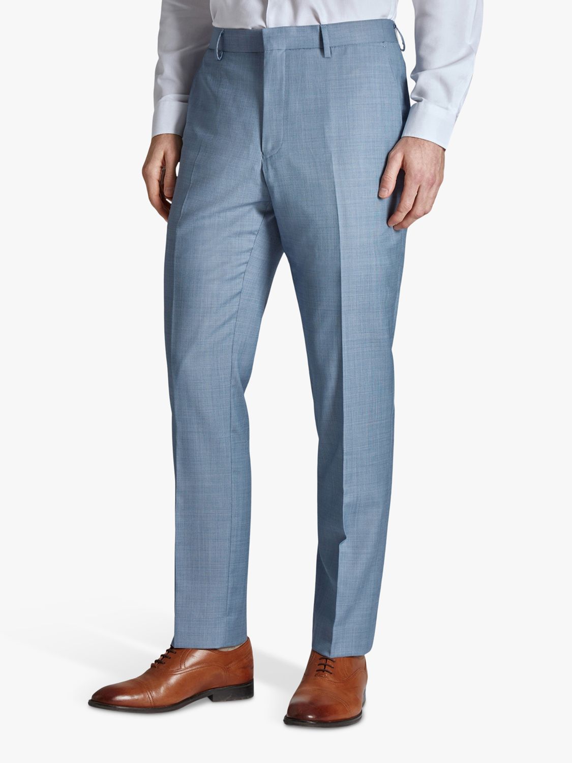 Buy Ted Baker Slim Fit Trousers, Blue Online at johnlewis.com