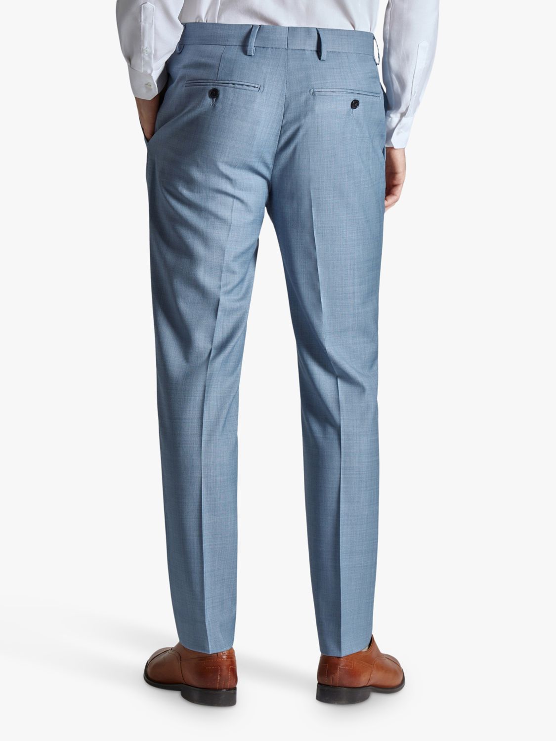 Ted Baker Slim Fit Trousers, Blue, 32S