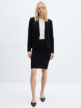 Mango Paloma Pencil Skirt, Black