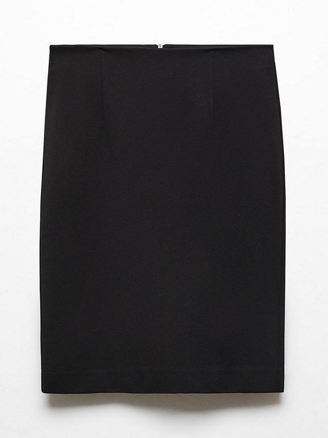 Mango Paloma Pencil Skirt, Black