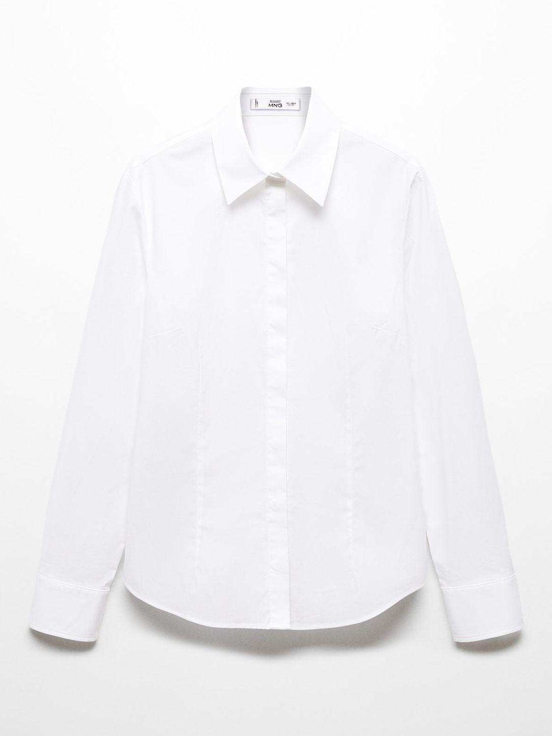 Buy Mango Sofia Essential Long Sleeve Shirt Online at johnlewis.com