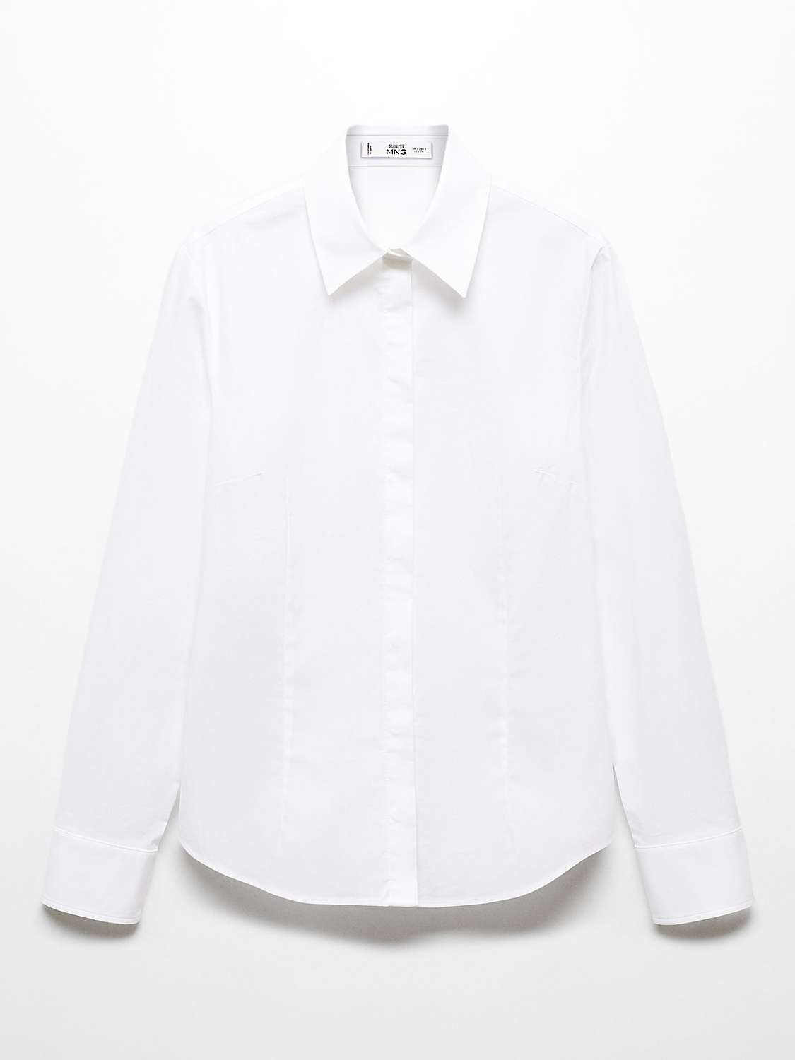 Buy Mango Sofia Essential Long Sleeve Shirt Online at johnlewis.com