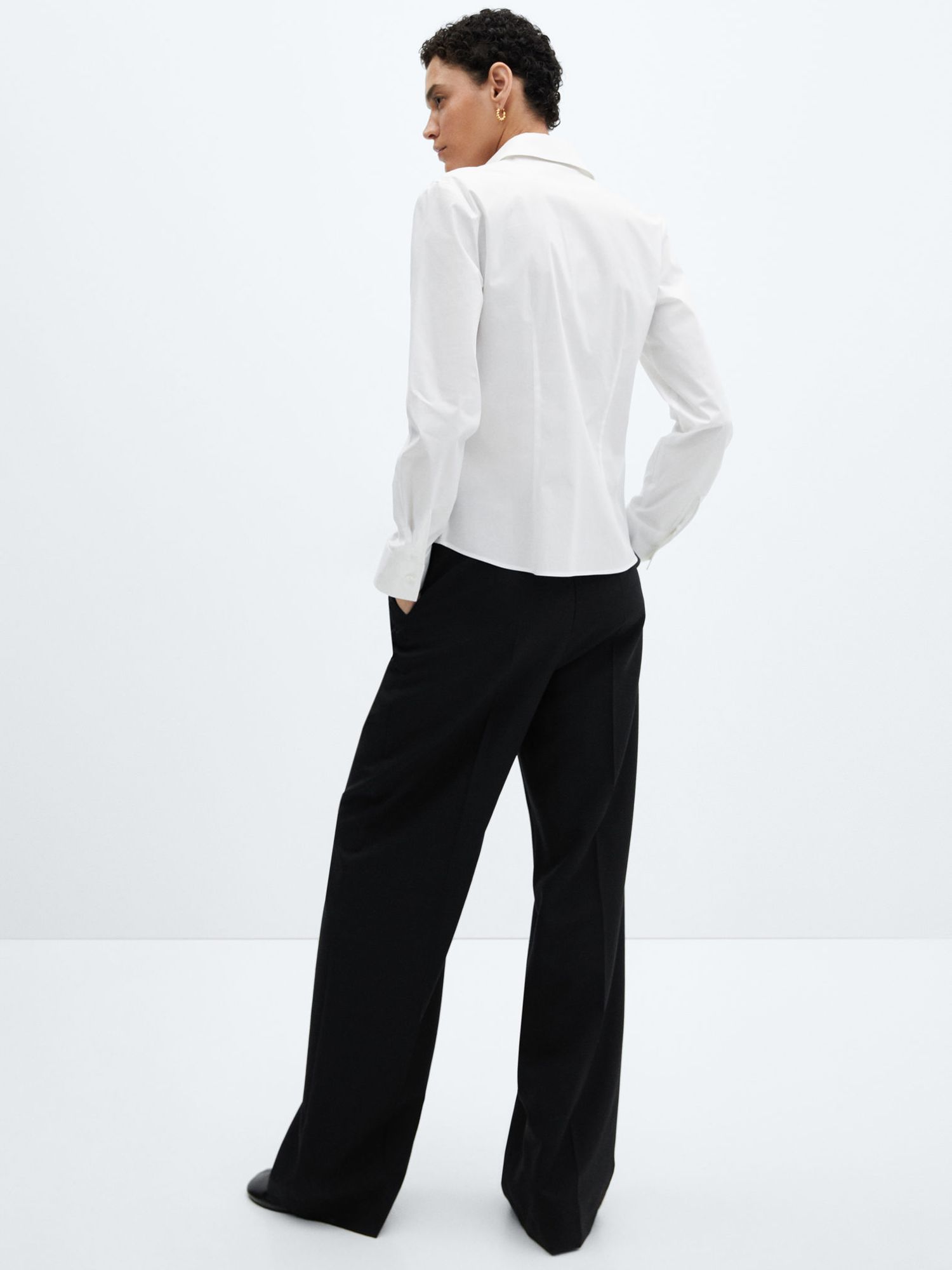 Buy Mango Sofia Essential Long Sleeve Shirt Online at johnlewis.com