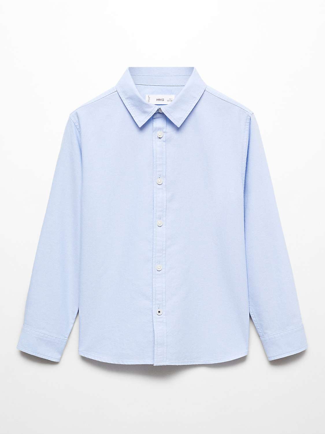Buy Mango Kids' Regular Fit Cotton Oxford Shirt Online at johnlewis.com