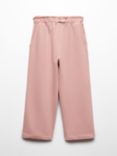Mango Kids' Berlin Cotton Culotte Trousers, Pink