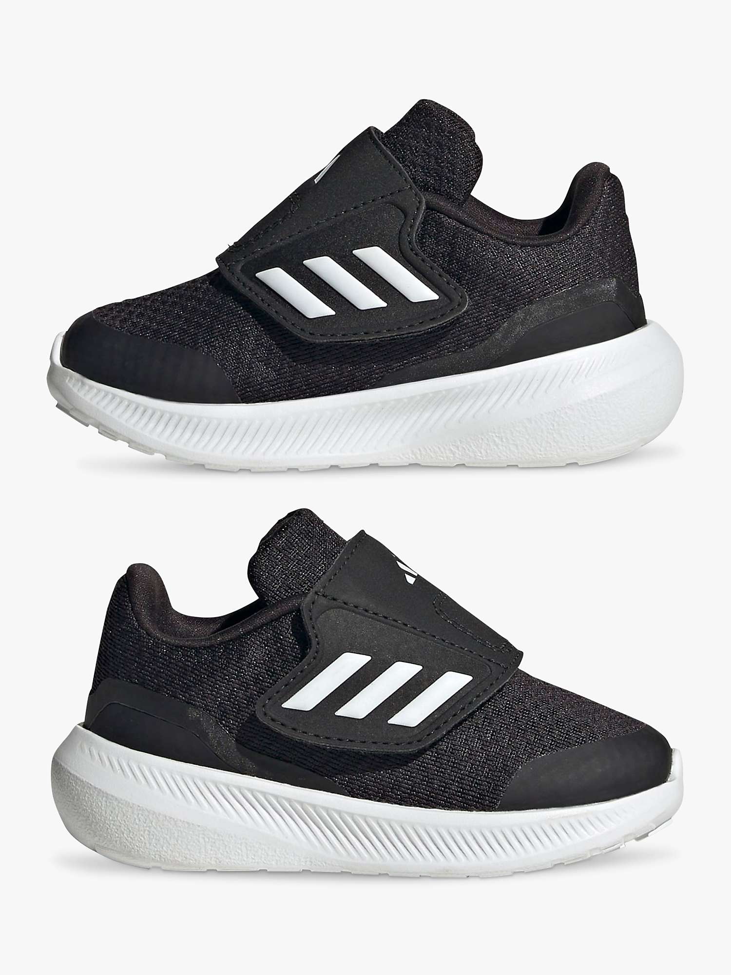 Buy adidas Baby Runfalcon 3.0 Running Shoes, Black/White Online at johnlewis.com
