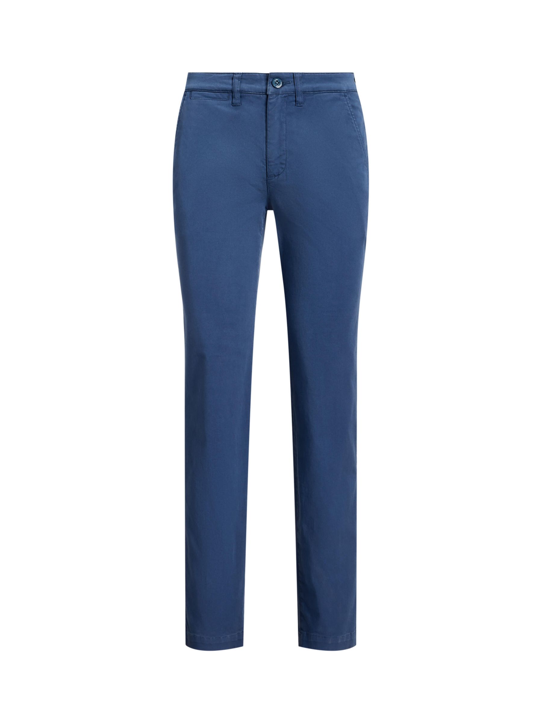Buy Lauren Ralph Lauren Gabby Slim Leg Trousers, Blue Online at johnlewis.com