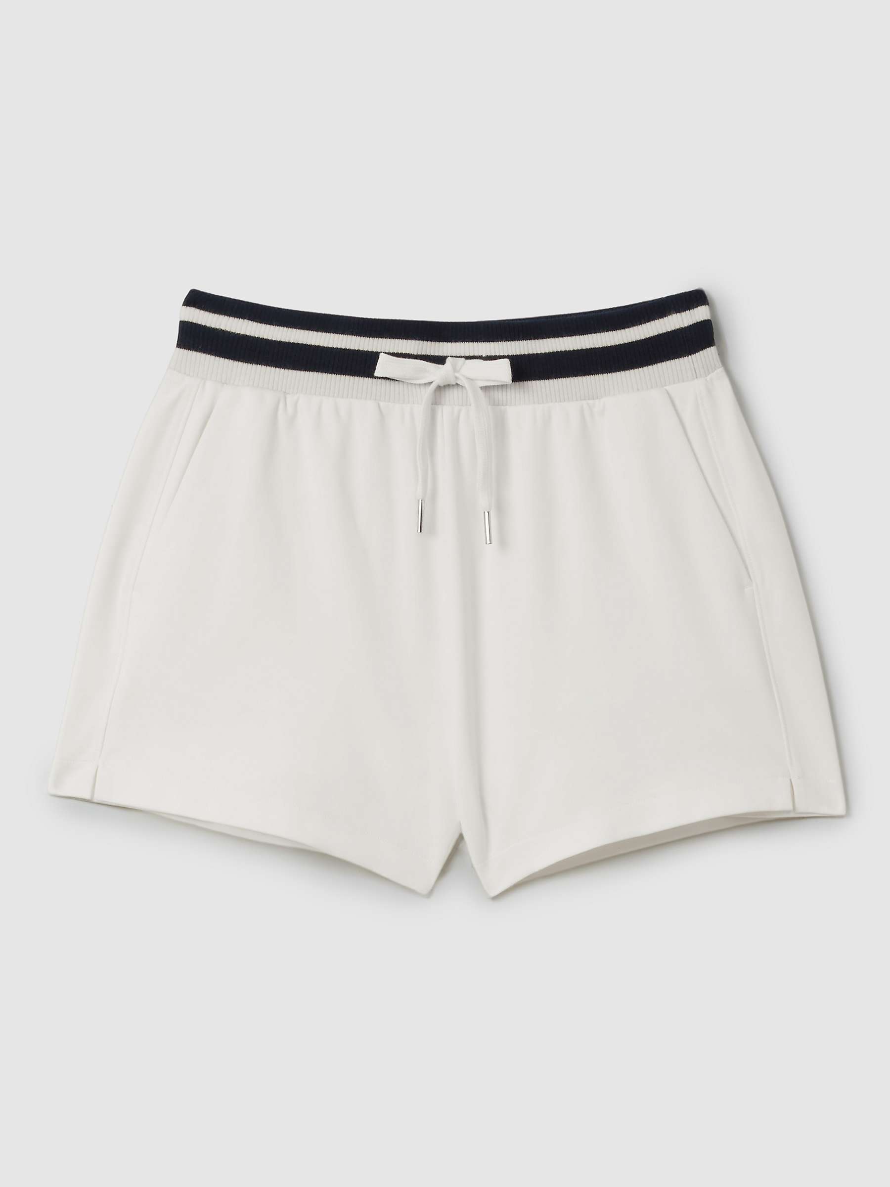Buy Reiss Lexi Stripe Waistband Shorts Online at johnlewis.com