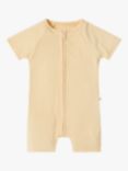 MORI Baby Clever Zip Ribbed Summer Sleepsuit