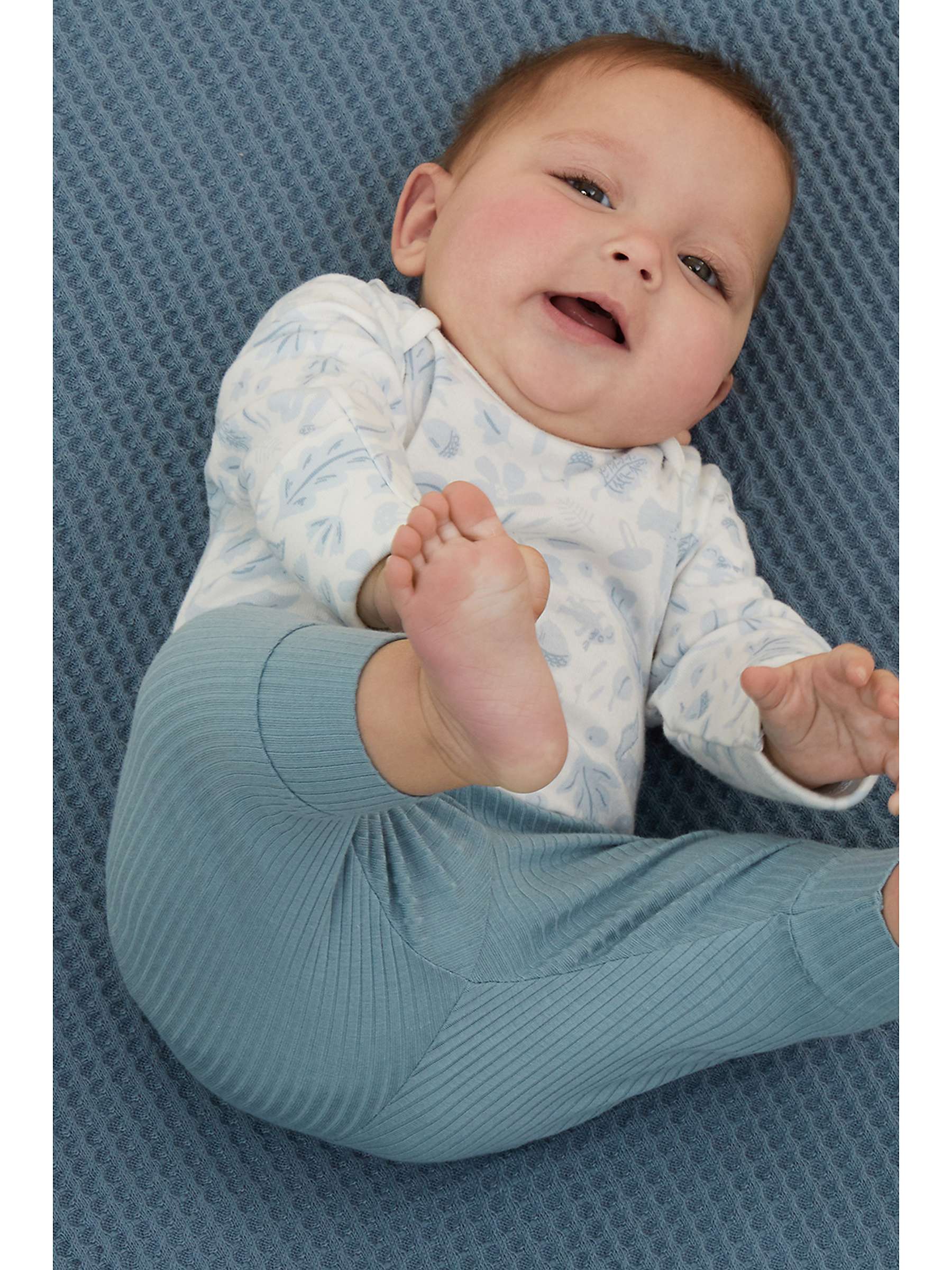 Buy MORI Baby Ribbed Leggings Online at johnlewis.com