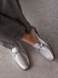 Mint Velvet Leather Loafer Shoes