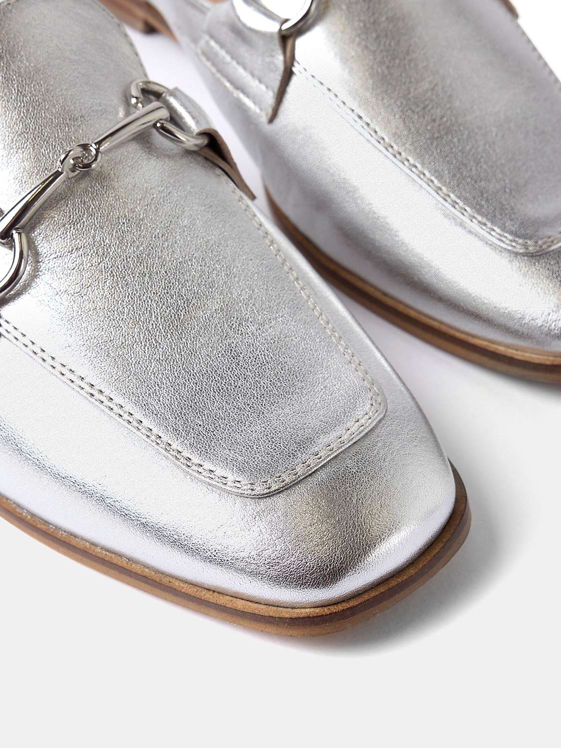Buy Mint Velvet Leather Loafer Shoes Online at johnlewis.com