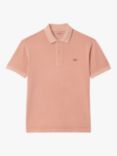 Lacoste Classic Fit Cotton Piqué Short Sleeve Polo Shirt, Eco Pink