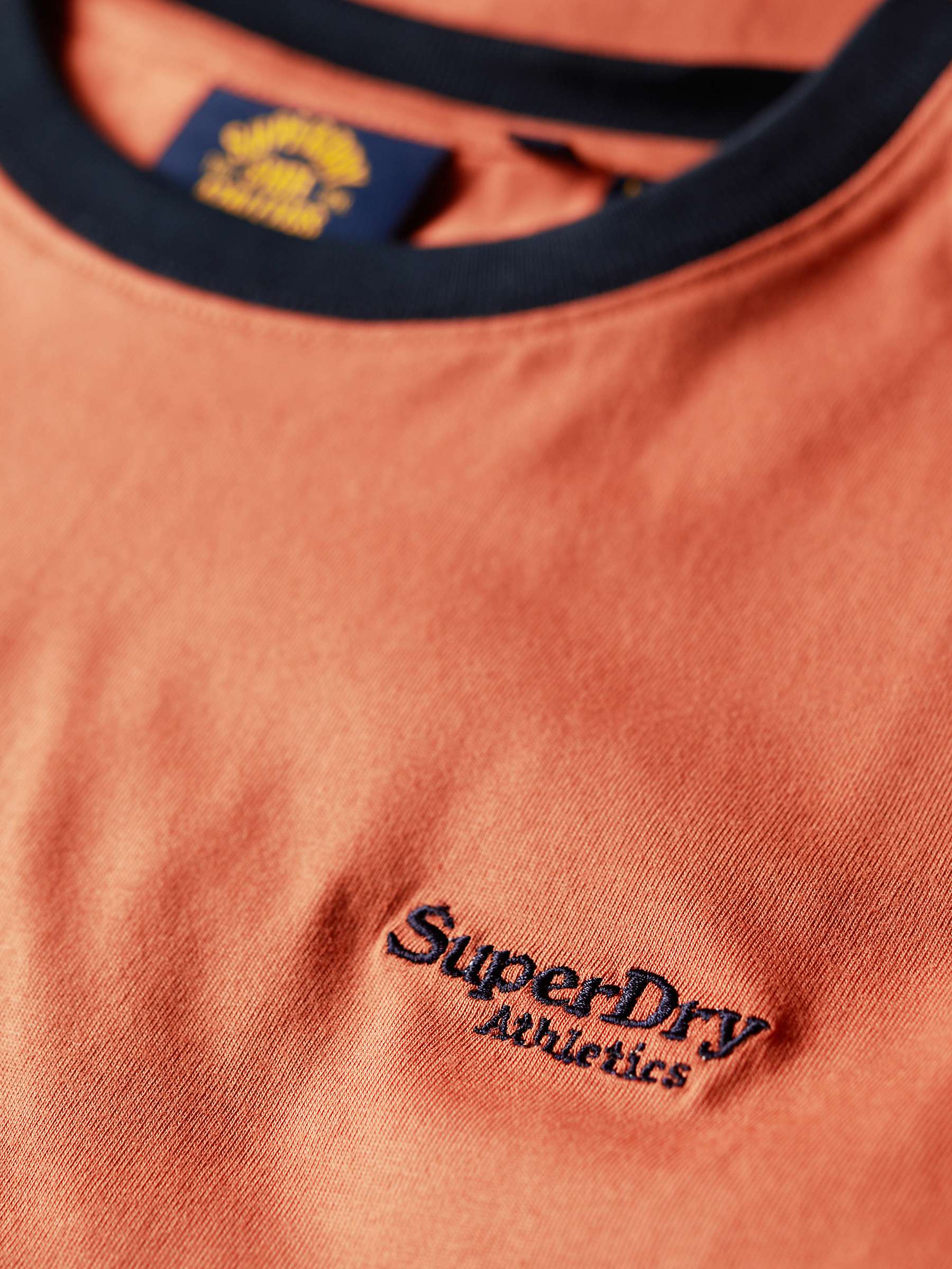 Buy Superdry Organic Cotton Essential Retro T-Shirt Online at johnlewis.com