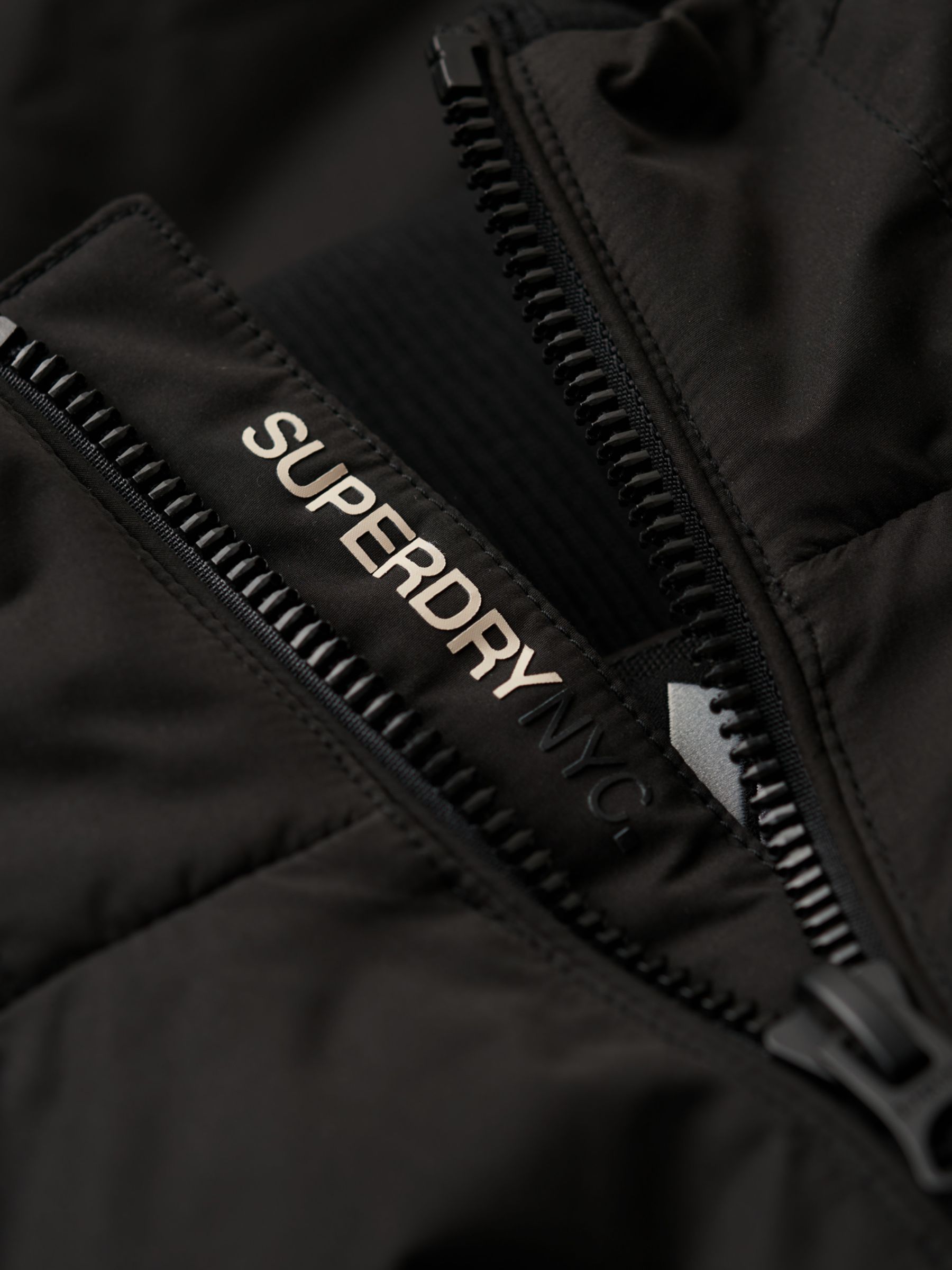 Superdry Sports Harrington Jacket, Black, XL