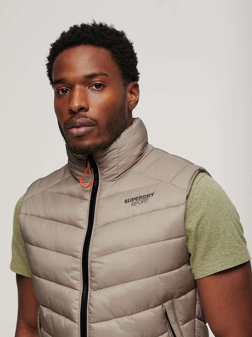 Buy Superdry Non-Hooded Fuji Padded Gilet Online at johnlewis.com