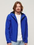 Superdry Hooded Soft Shell Trekker Jacket, Blue