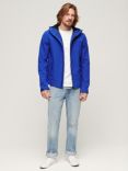 Superdry Hooded Soft Shell Trekker Jacket, Blue