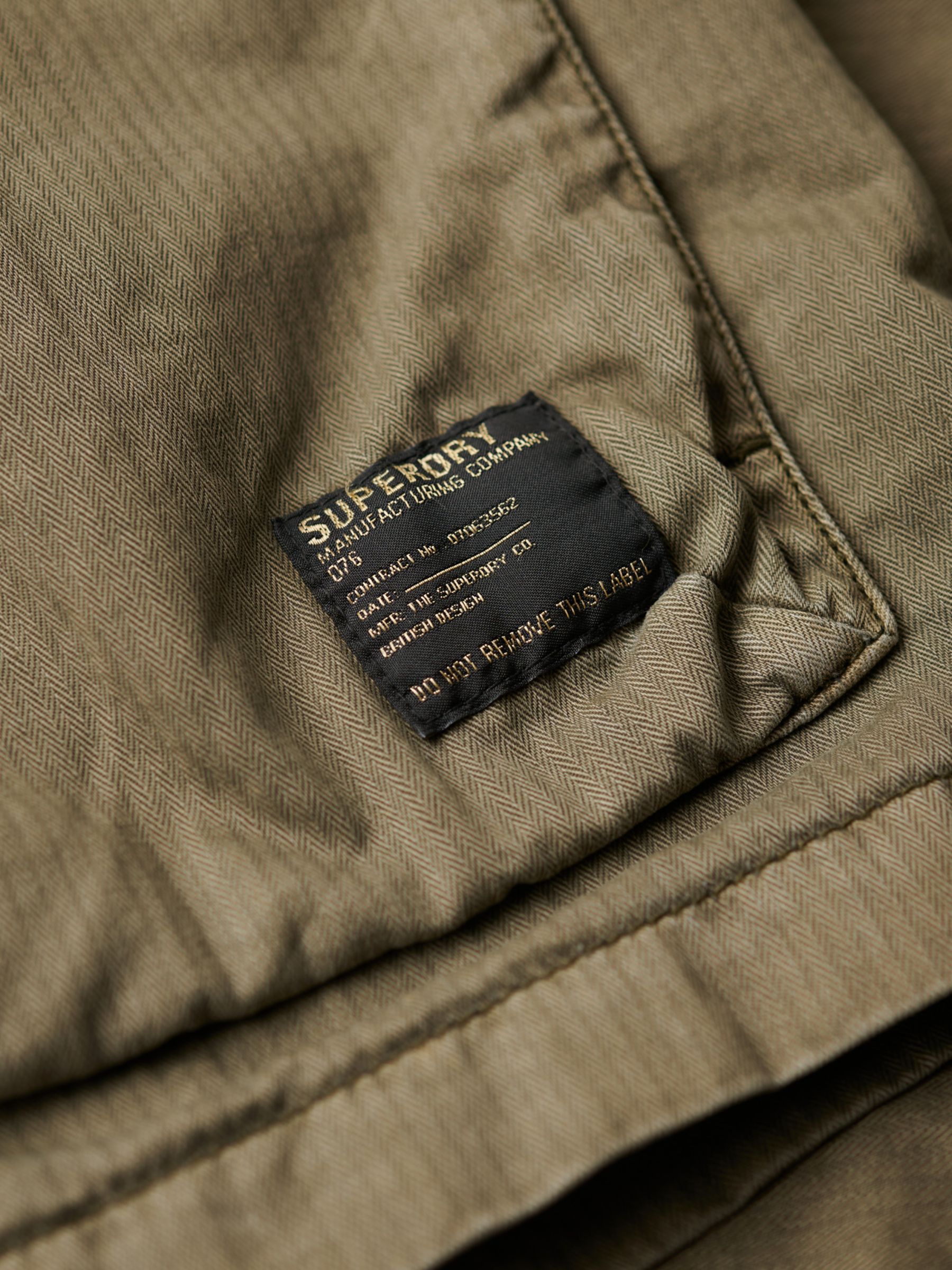 Buy Superdry Military M65 Lightweight Jacket, Dusty Olive Green Online at johnlewis.com