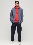Superdry Essential Logo Hoodie, Cranberry Crush Red