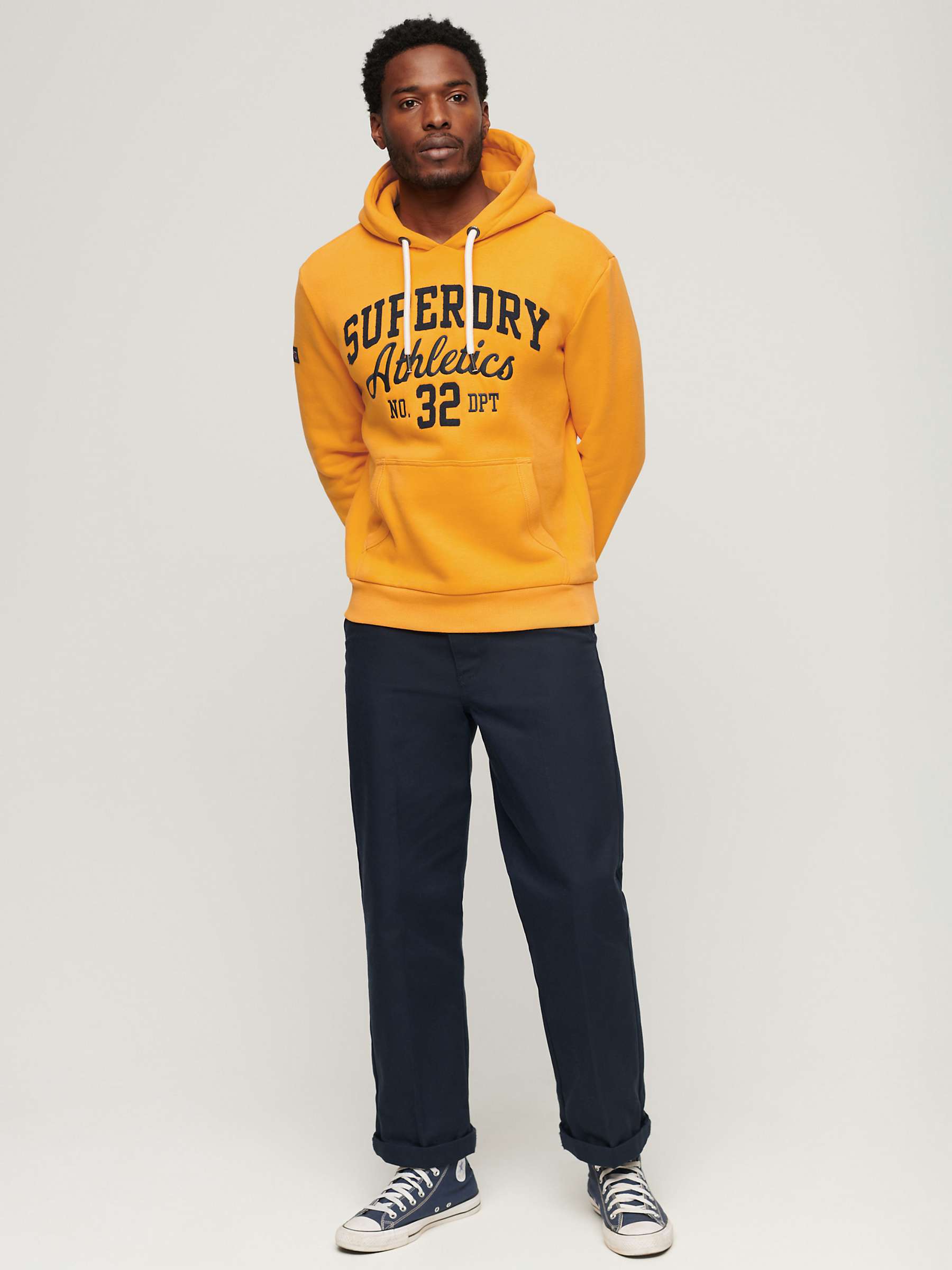 Buy Superdry Athletic Script Embroidered Graphic Hoodie Online at johnlewis.com