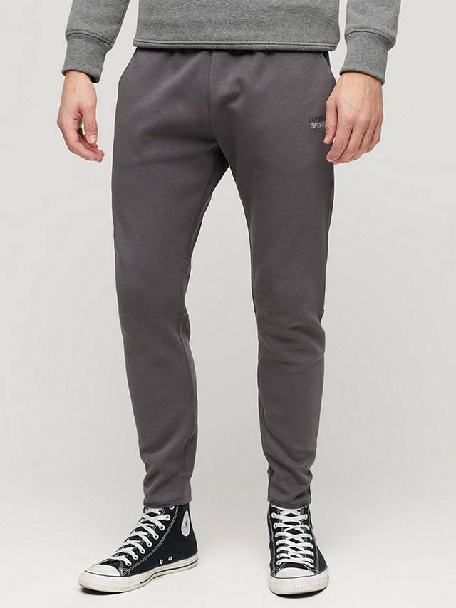 Superdry Sports Tech Tapered Joggers, Dark Slate Grey