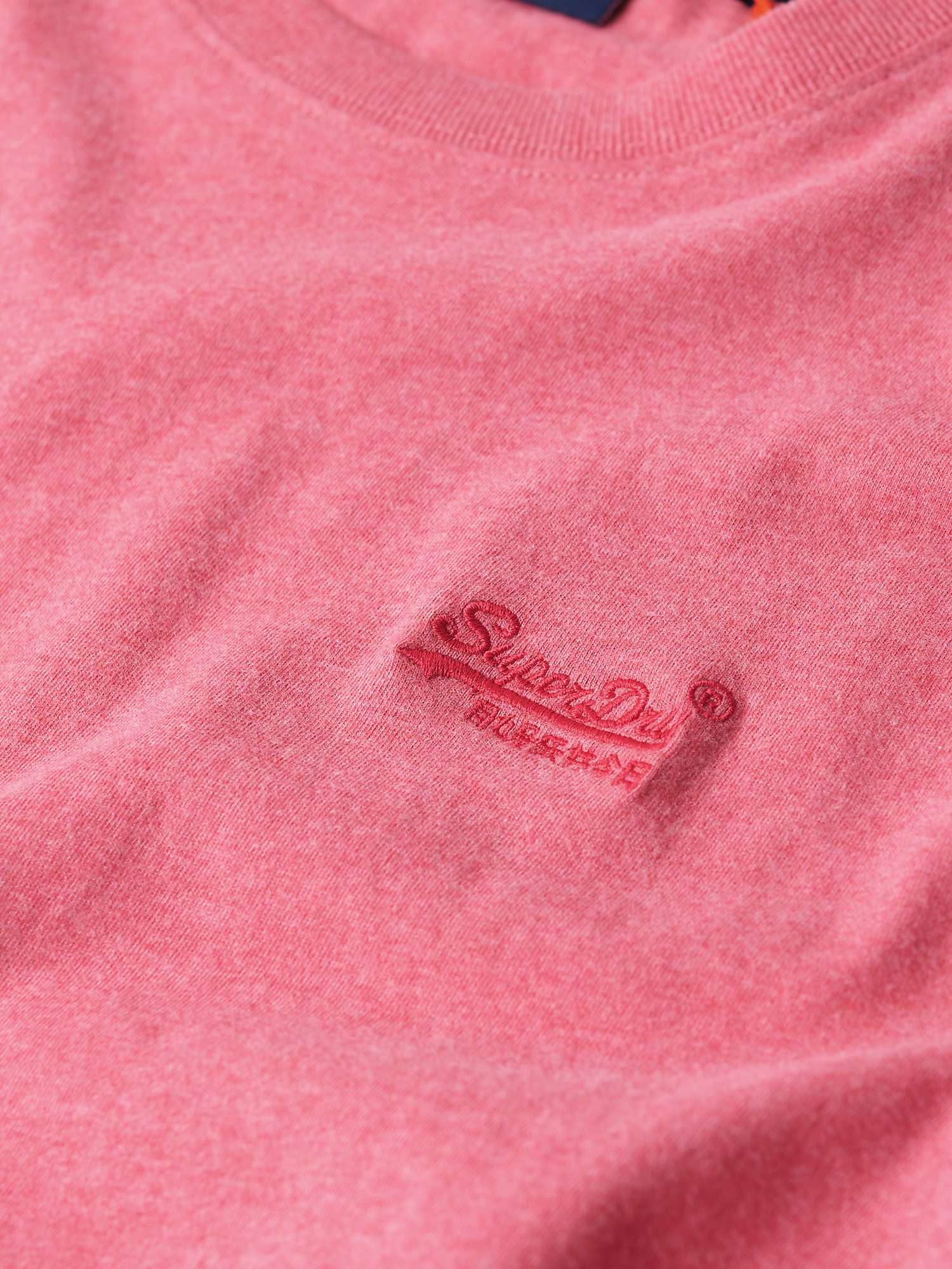 Buy Superdry Essential Organic Cotton Logo T-Shirt Online at johnlewis.com