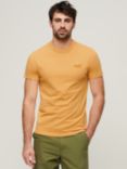 Superdry Organic Cotton Essential Logo T-Shirt, Ochre Yellow Marl