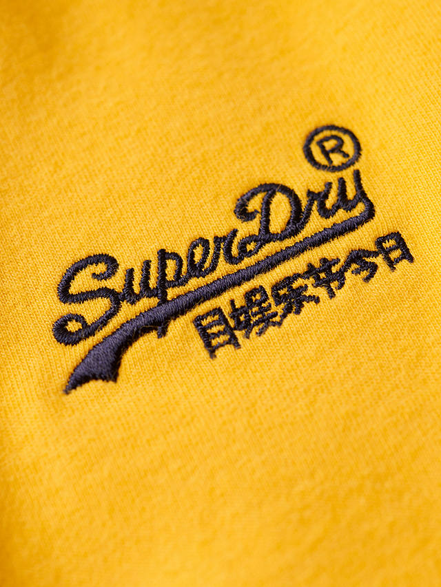 Superdry Organic Cotton Essential Logo T-Shirt, Utah Gold