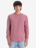 Tommy Hilfiger Cotton Graphic Crew Neck Jumper, Peach Dusk