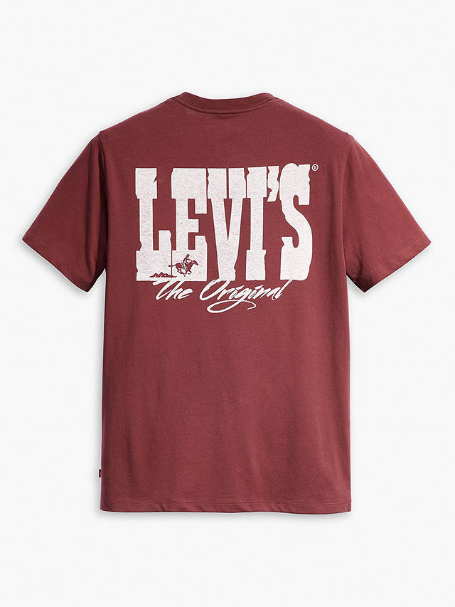 Levi's Graphic Crew Neck T-Shirt, Red