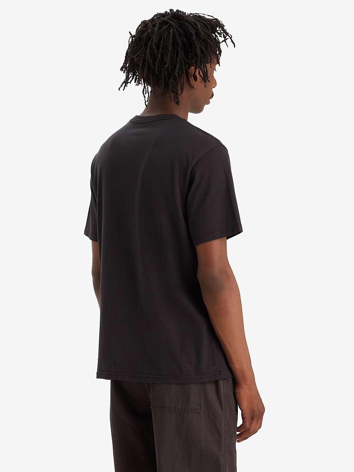 Buy Levi's Relaxed Fit Short Sleeve Graphic T-Shirt, Caviar Online at johnlewis.com