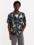 Levi's The Sunset Camp Shirt, Navy/Multi, Navy/Multi