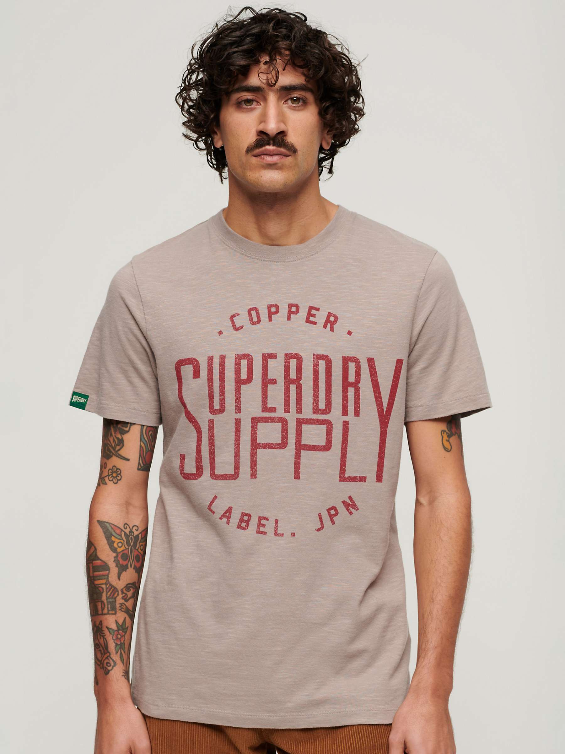 Buy Superdry Copper Label Workwear T-Shirt Online at johnlewis.com