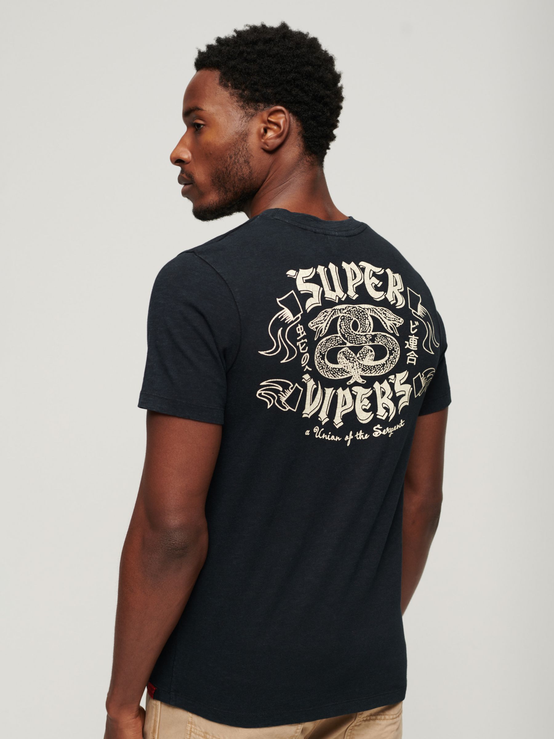Buy Superdry Retro Rocker Graphic T-Shirt Online at johnlewis.com