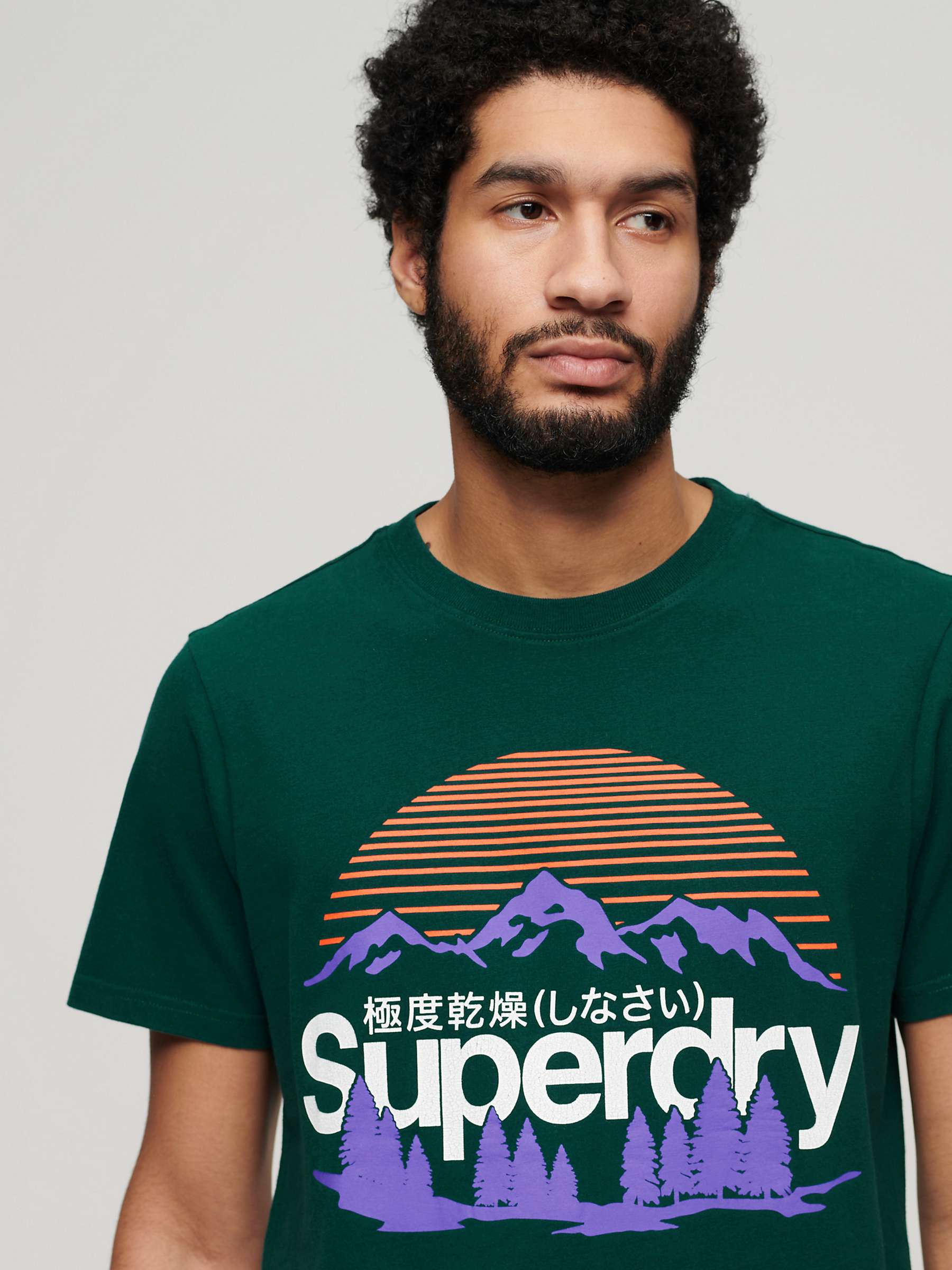 Buy Superdry Great Outdoors Logo T-Shirt Online at johnlewis.com