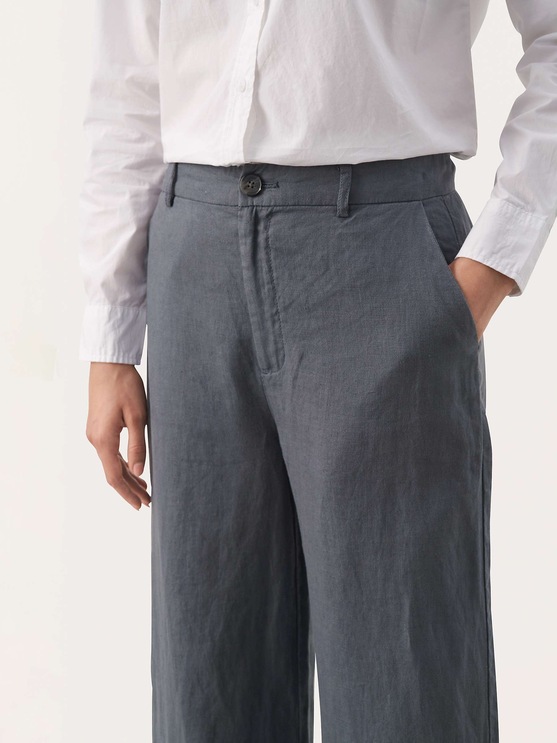 Buy Part Two Ninnes Wide Leg Linen Trousers Online at johnlewis.com