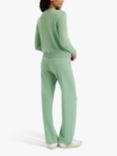 Chinti & Parker Cropped Cashmere Jumper, Pistachio Green