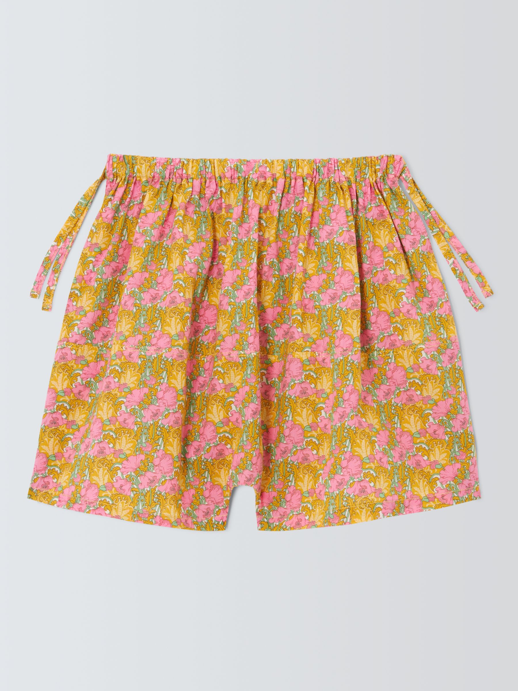 Caramel Kids' Lovage Liberty Print Shorts, Pink/Multi, 3 years