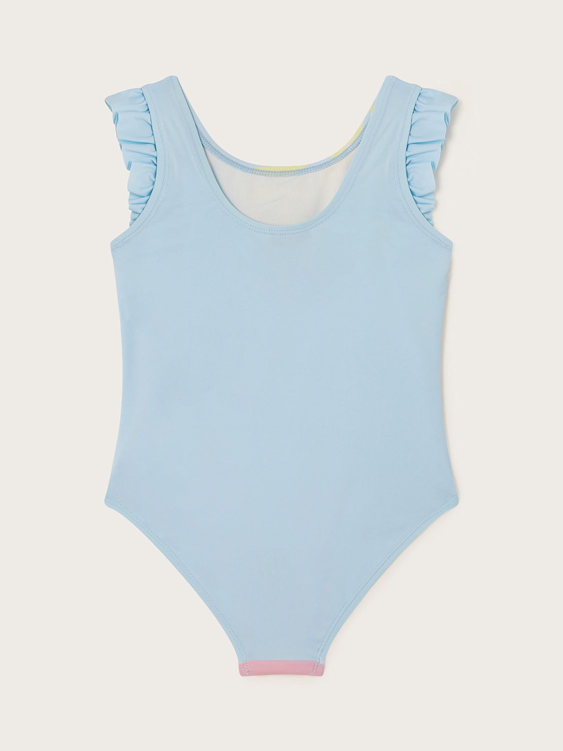 Monsoon Baby Sunshine Swimsuit, Blue, 0-3 months
